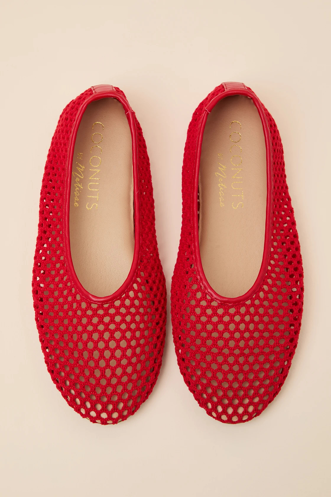 Marta Red Woven Ballet Flats | Lulus