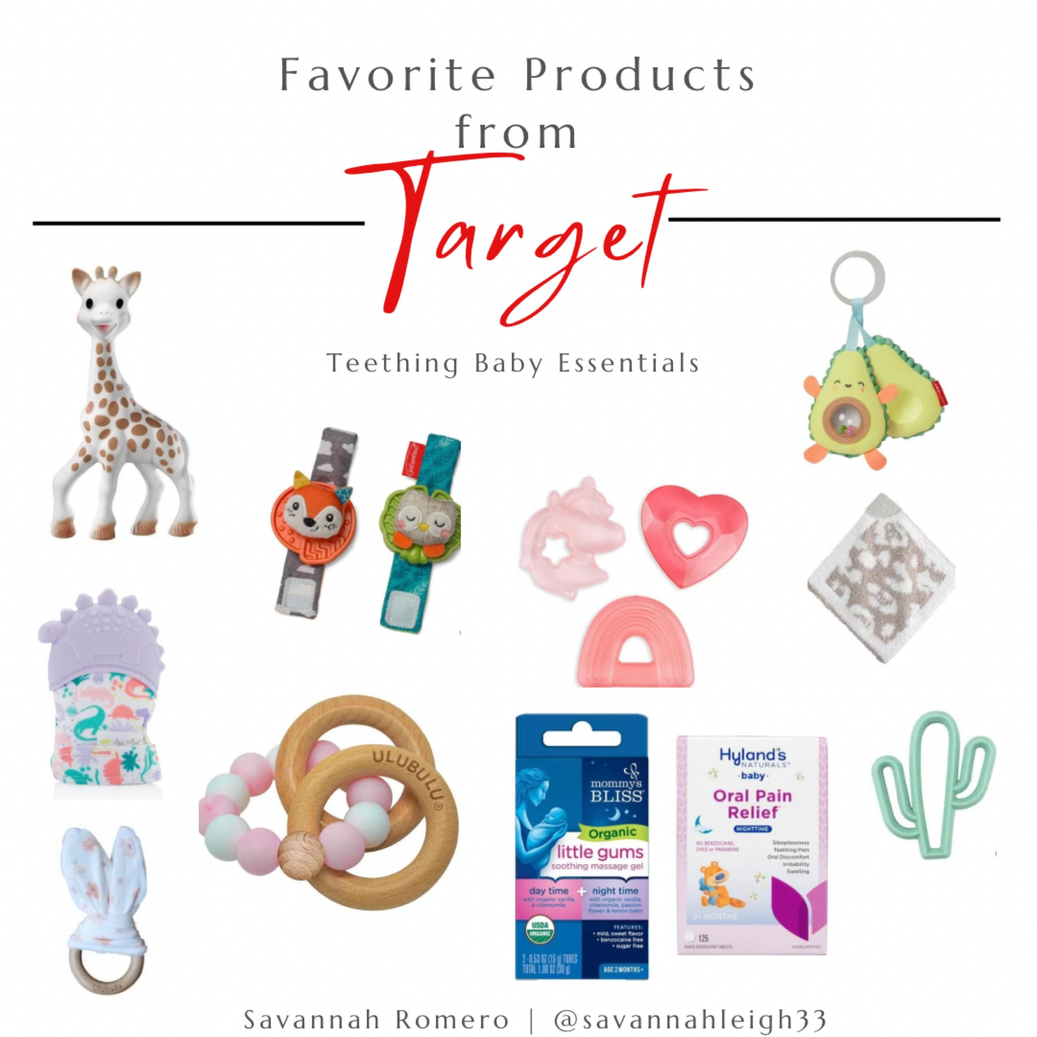 Teething best sale giraffe target