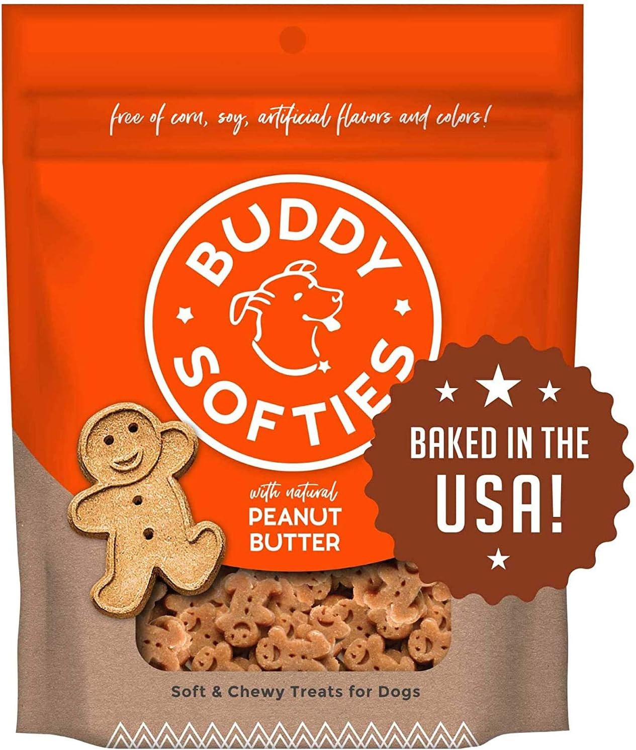 Amazon.com : Buddy Biscuits Original Soft & Chewy Peanut Butter - 20 oz. : Pet Treat Biscuits : P... | Amazon (US)