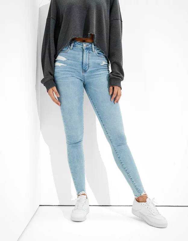 AE Ne(x)t Level Soft Knit Super High-Waisted Jegging | American Eagle Outfitters (US & CA)