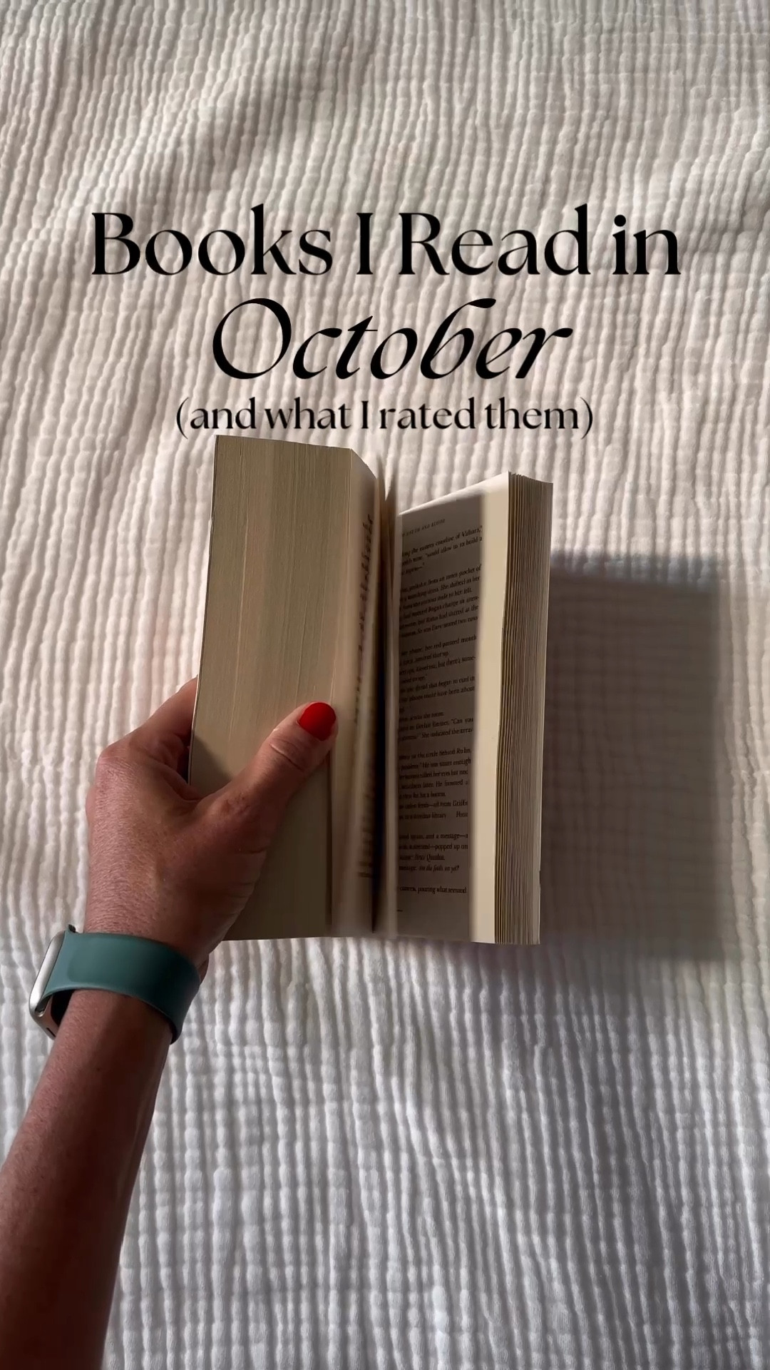 All these books I rated a four star except One Perfect Couple which was a hands down five star!

#LTKHome #LTKGiftGuide #LTKFindsUnder50