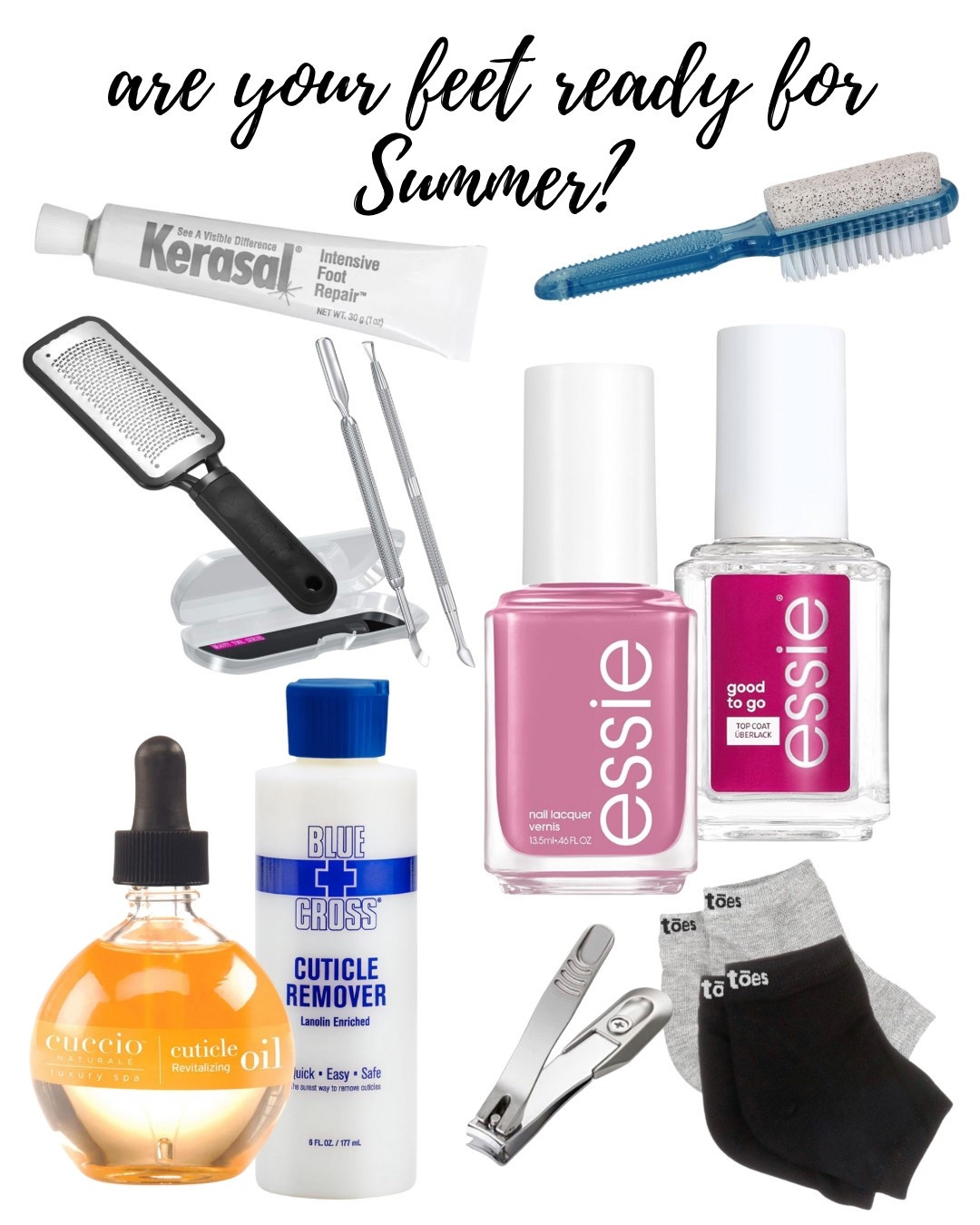 Everything you need to get your feet summer ready

#pedicure #summer 

#LTKOver40