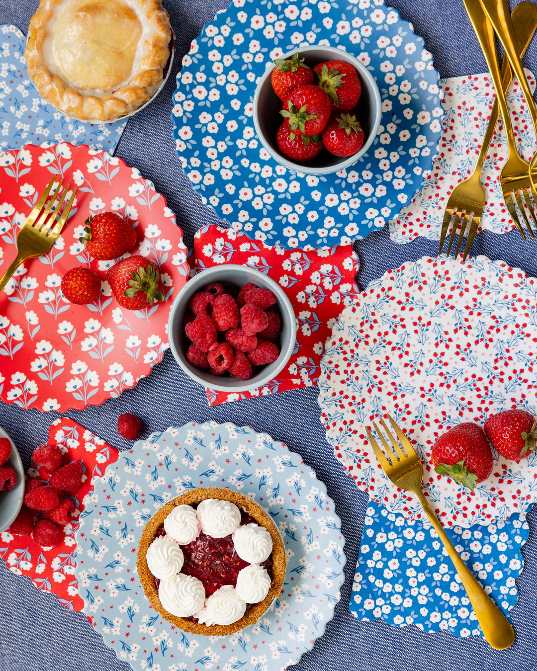 Floral Cocktail Paper Napkin Set | My Mind's Eye