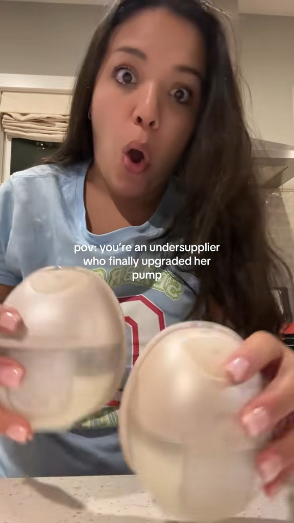 Heated wearable pumps!!! First time EVER getting more than 5oz combined 

#LTKKids #LTKFamily #LTKBaby