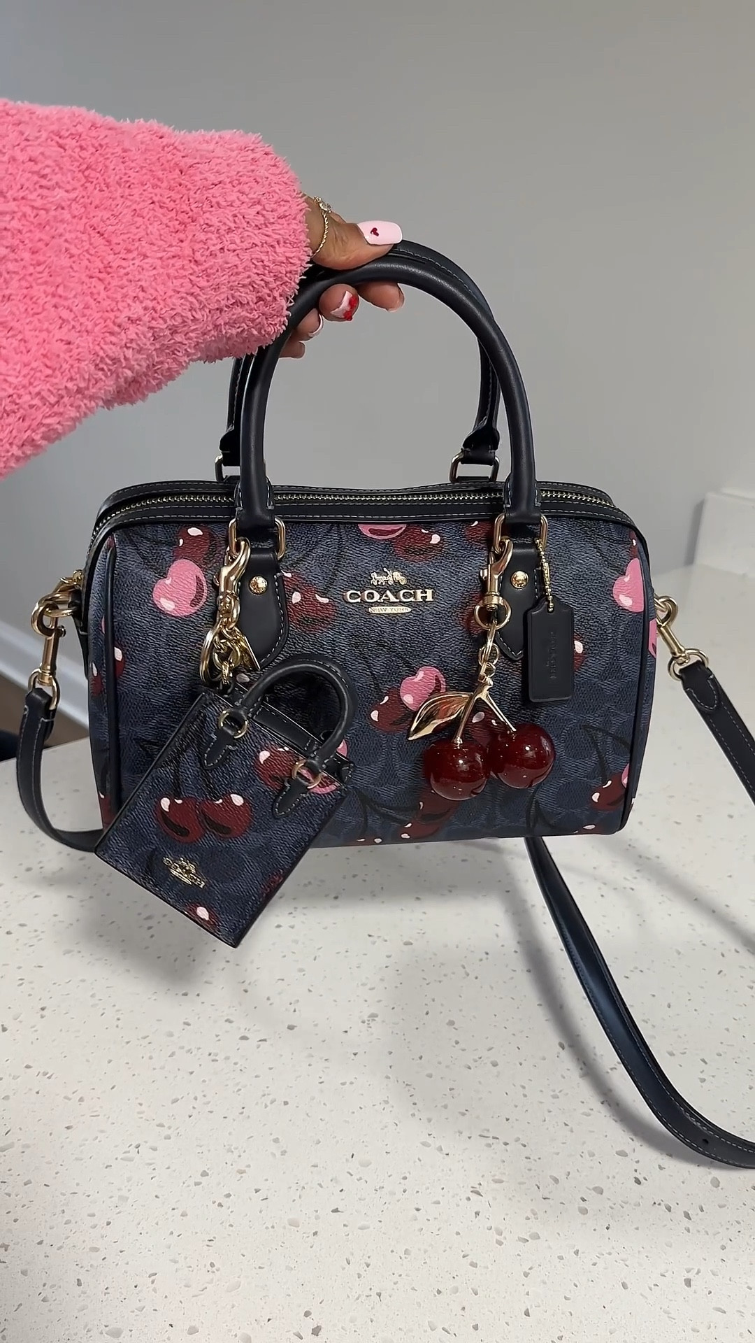 Coach Rowan Satchel Bag in Signature Canvas with Cherry Print
👜🍒❤️

#LTKSaleAlert #LTKOver40 #LTKItBag