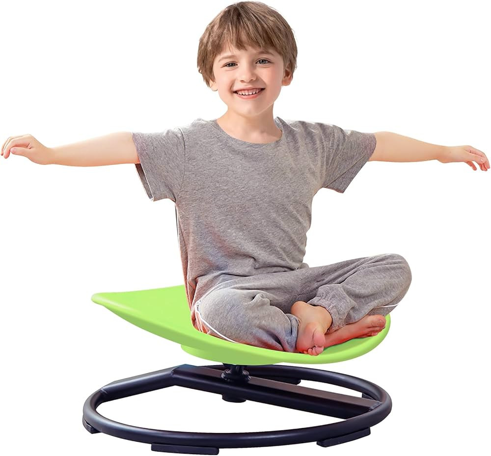 Kids Sensory Chair for Autism Kids Swivel Chair, Sensory Spin Chair Seat Improve Physical Coordin... | Amazon (US)