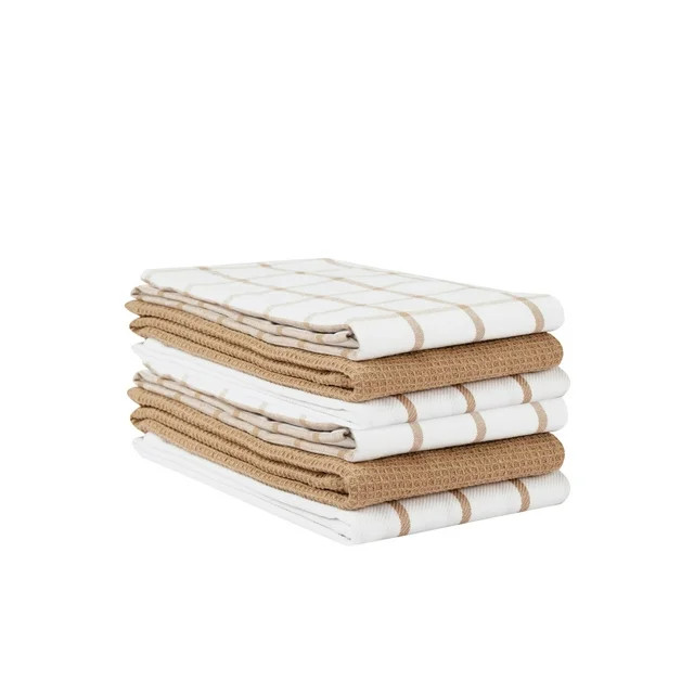 Casa Platino Kitchen Towels Set – 100% Cotton Premium Dish Cloths for Drying Dishes - 18"x28" ... | Walmart (US)