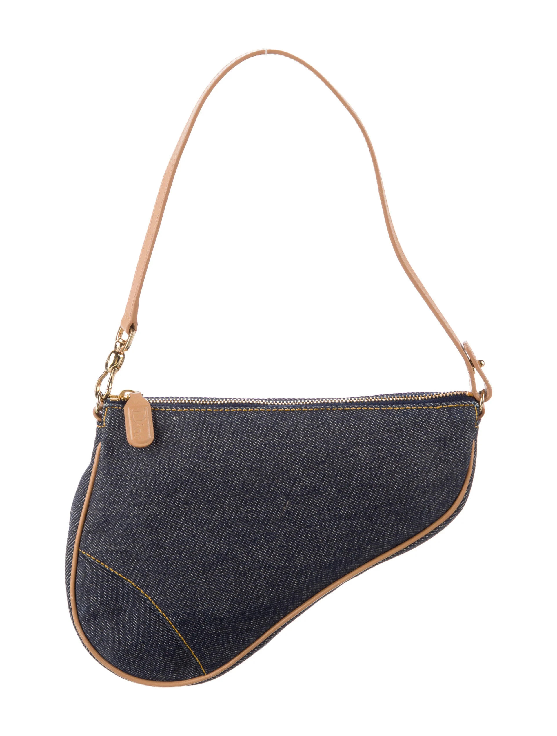 Denim Saddle Bag | The RealReal