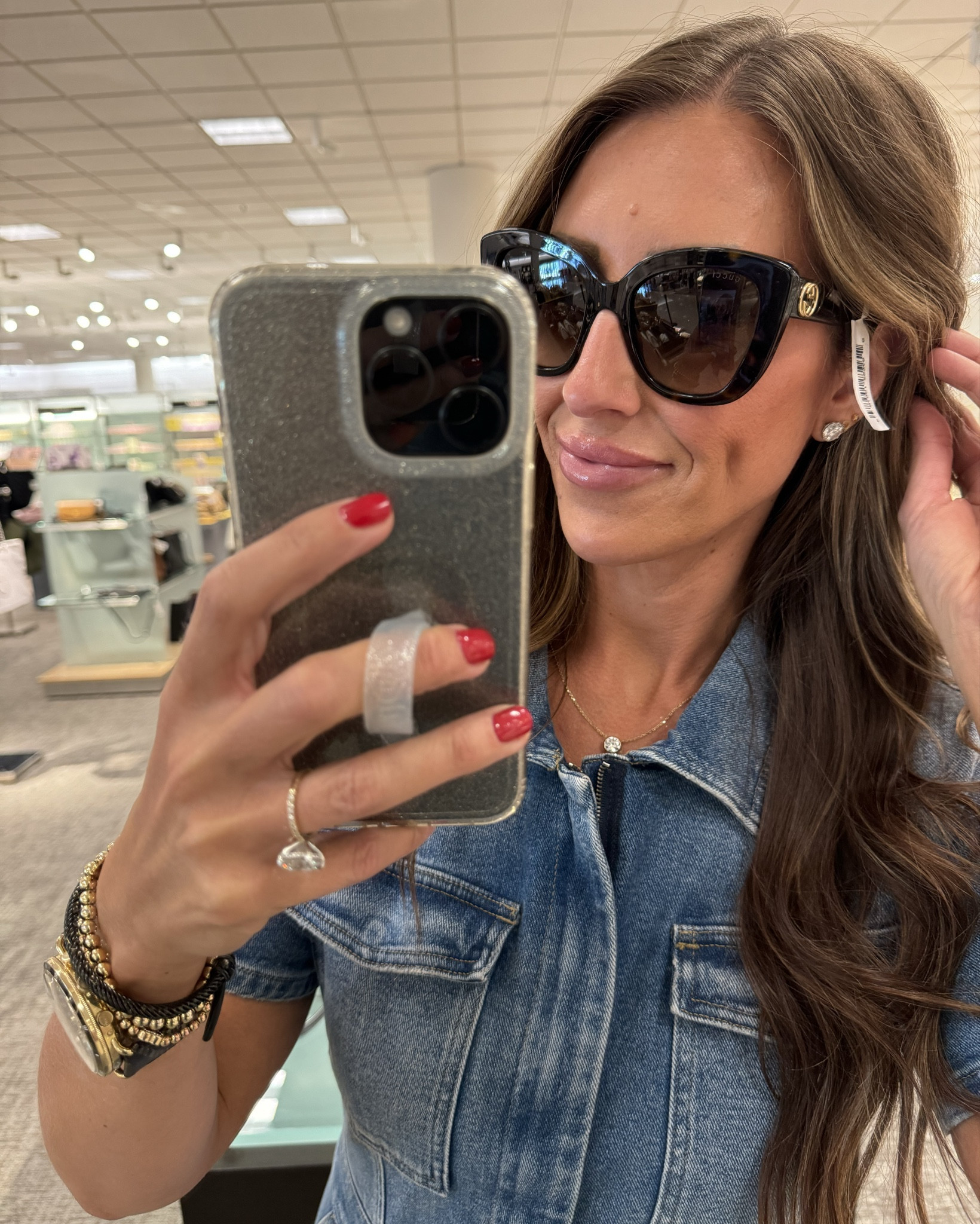 Only designer pair unpicked up to try that I liked in store 
Gucci sunglasses 

#LTKSaleAlert #LTKxNSale