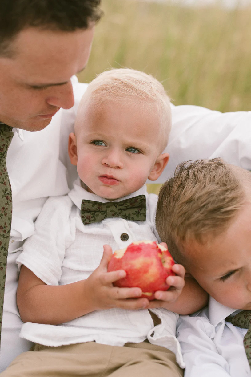 Baby Boys Henry Bow Tie in Teagan Floral | Ivy City Co