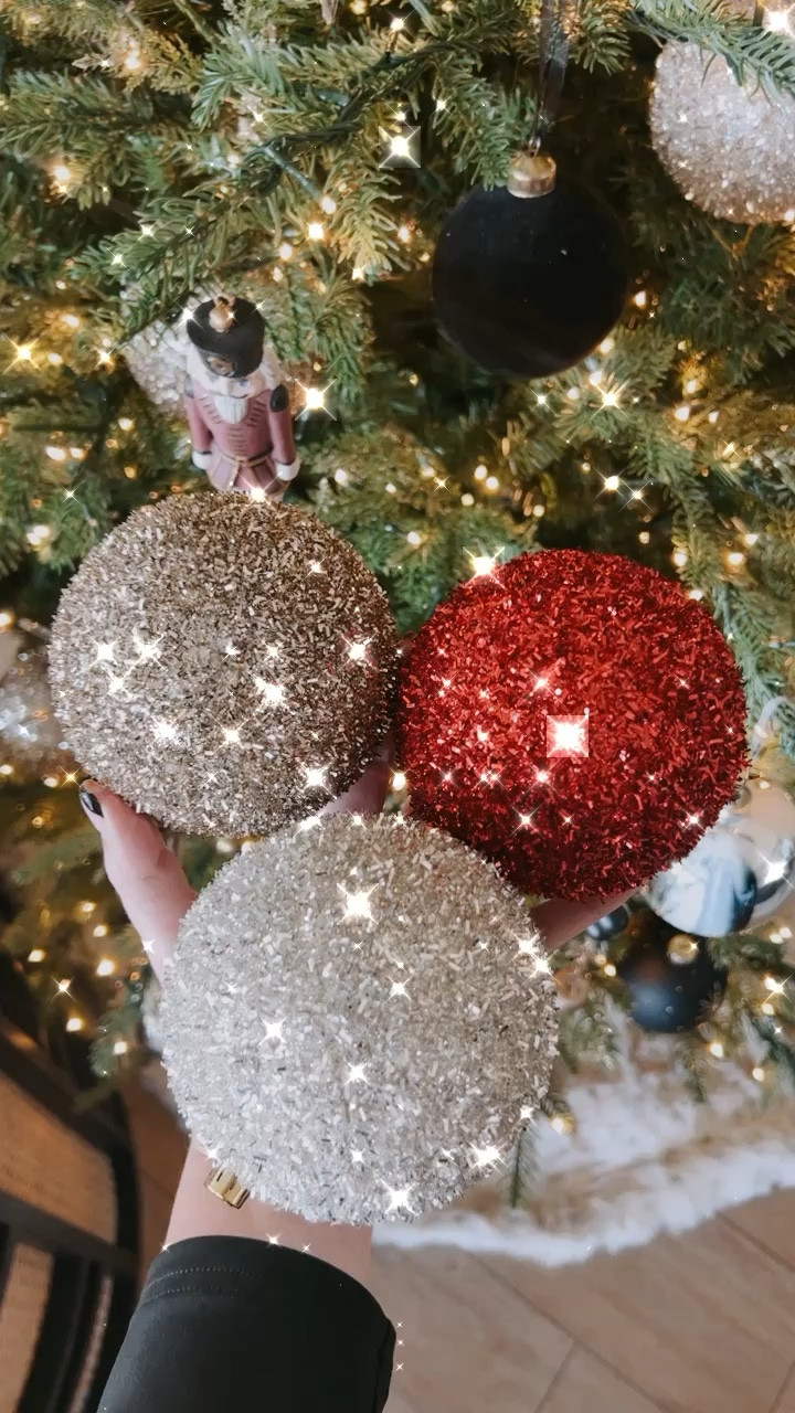 Tinsel balls cheap