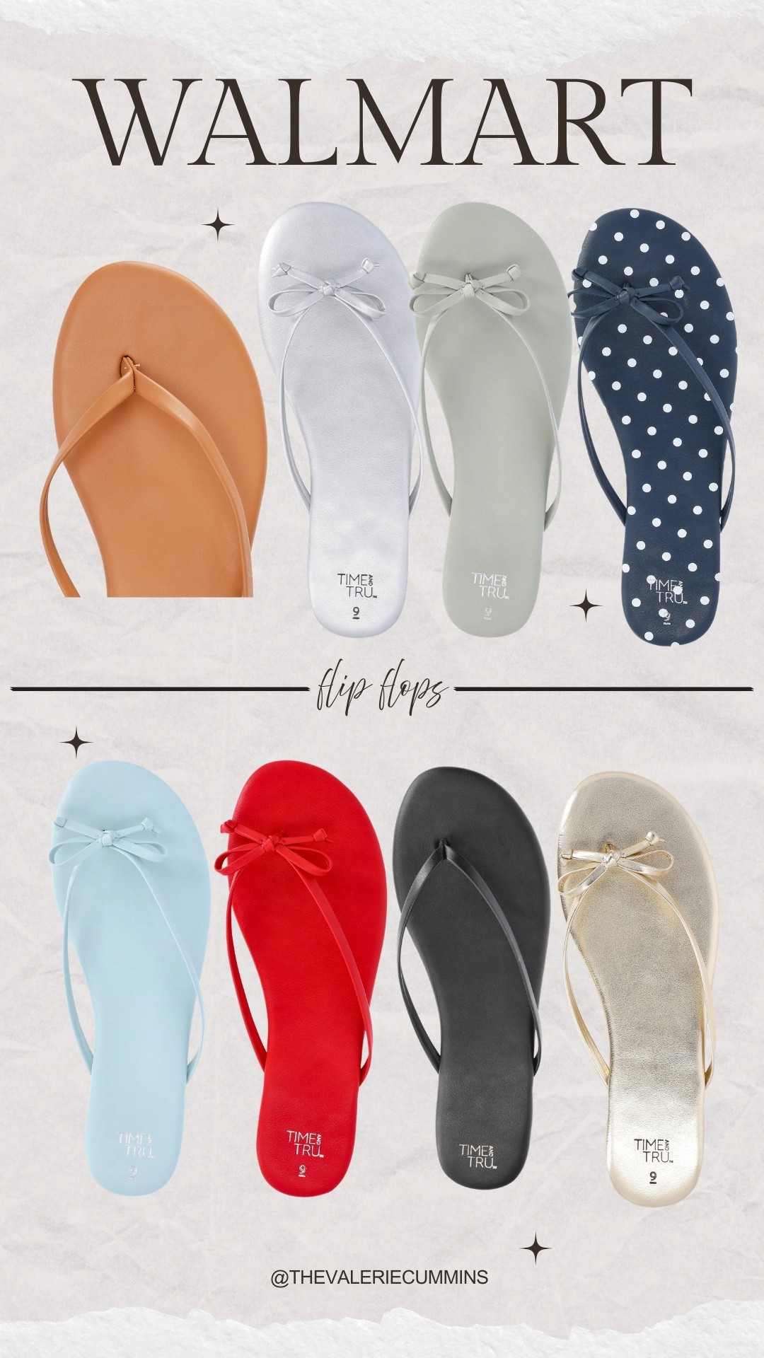 I grab these sandals every year because they are that good!🩴

The little bows for summer?! Are you kidding me? 

They are super comfy and last a long time!

#WalmartPartner #ThanksWalmart #thevaleriecummins #shopwalmart #walmartcreator #latinacontentcreator #ltklatina

#LTKOver40 #LTKSeasonal #LTKmomlife
