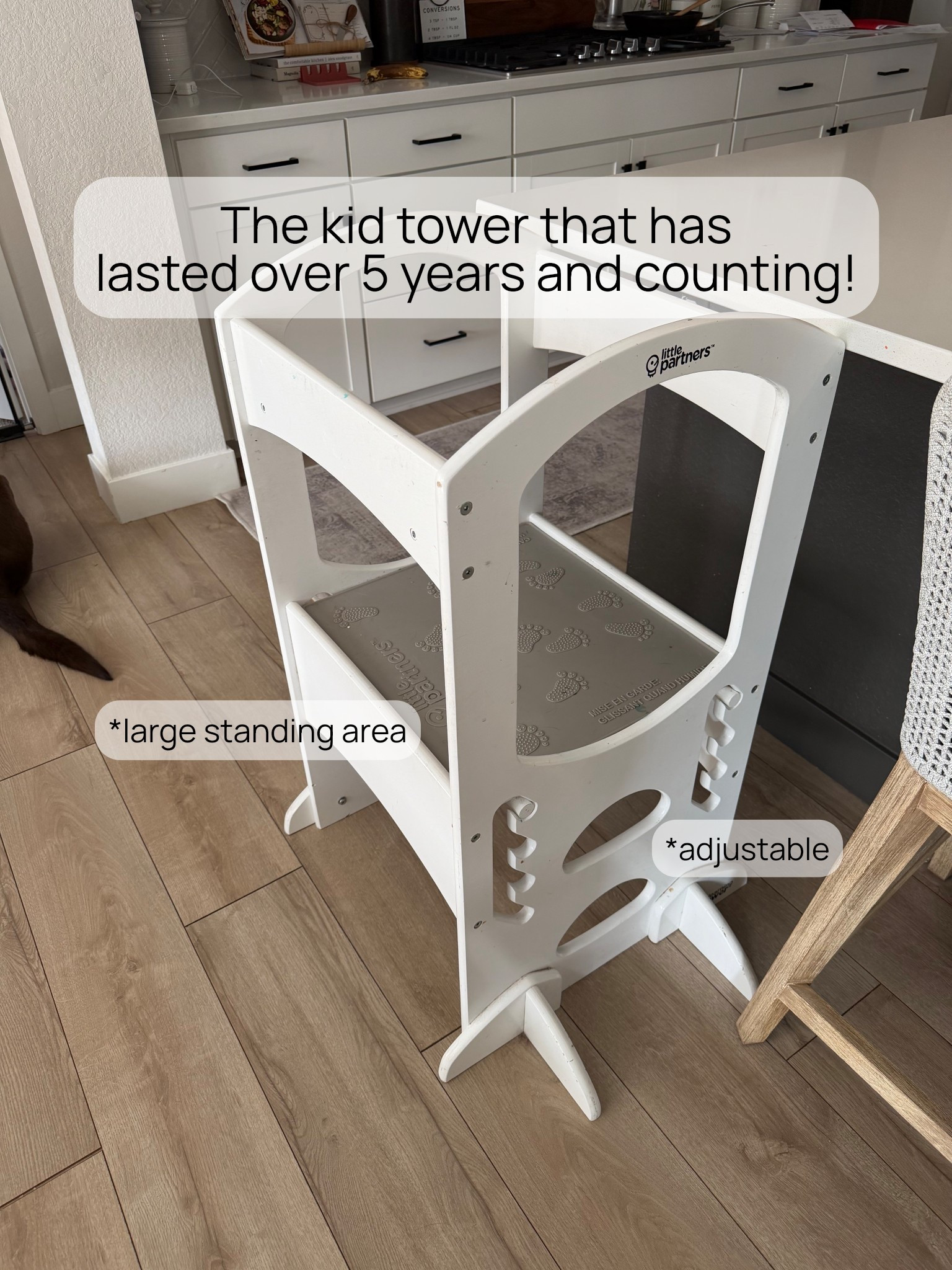 So glad we went with this one. It's lasted 2 kids and still has so much life left! #kids #kidtower #toddlertower #momlife #kid #momof2 #kitchentower

#LTKKids #LTKmomlife #LTKdayinmylife