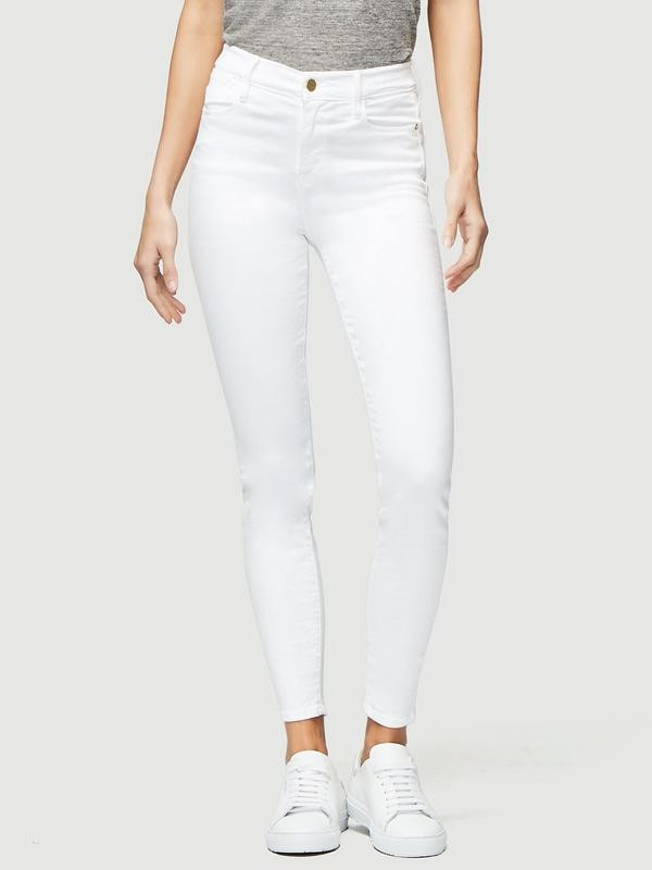 Le High Skinny -- Blanc | Frame Denim