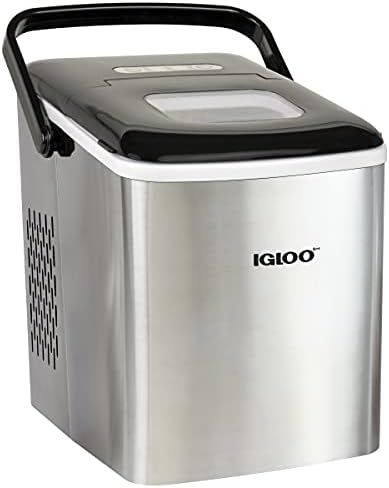 Amazon.com: Igloo Automatic Self-Cleaning Portable Electric Countertop Ice Maker Machine With Han... | Amazon (US)