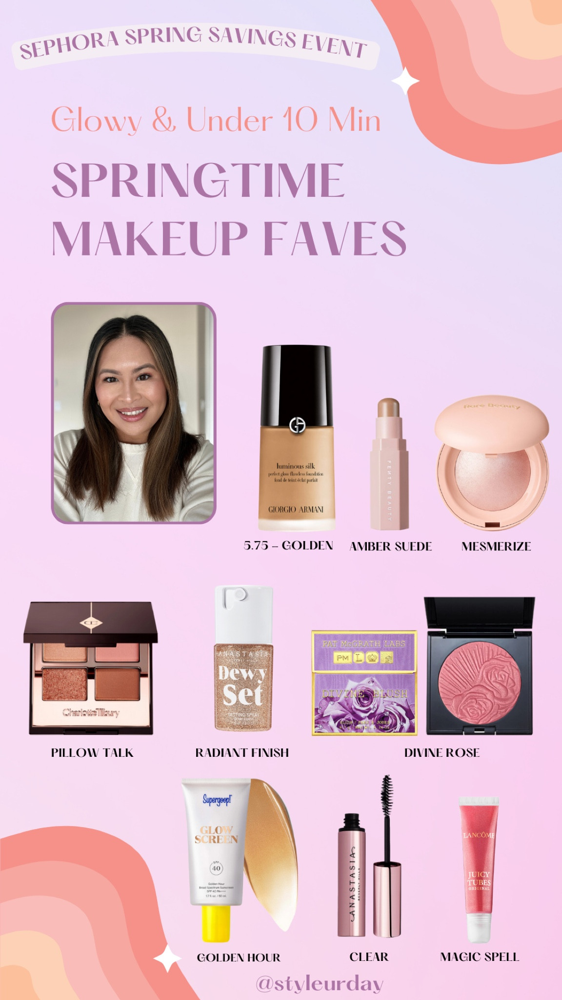 Glowy & dewy look in less than 10 minutes! Shop my beauty faves from Sephora 🩷

#LTKxSephora #LTKsalealert #LTKbeauty