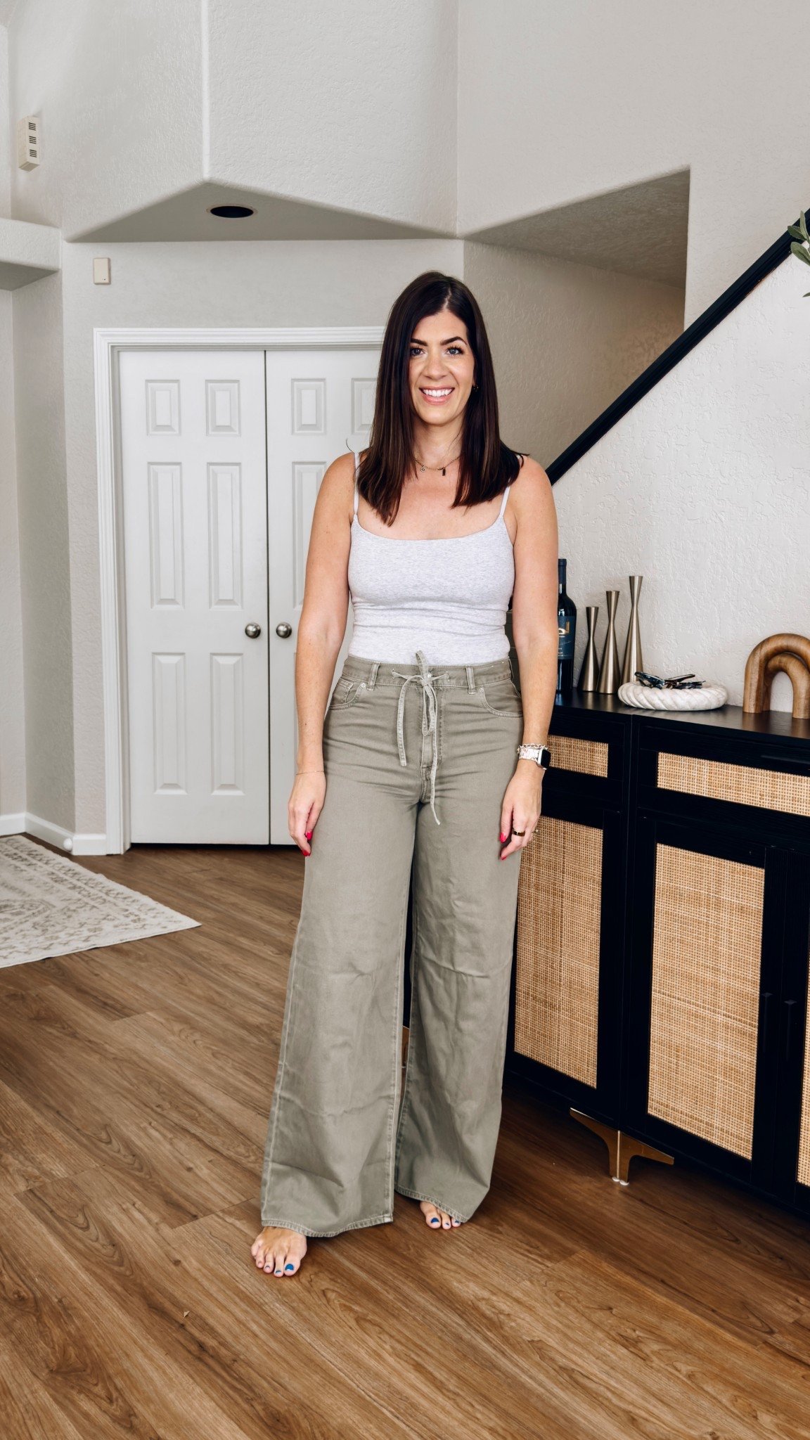 Wide leg jeans on sale
I do A 29 in the curvy 

#LTKMidsize #LTKSaleAlert #LTKTall