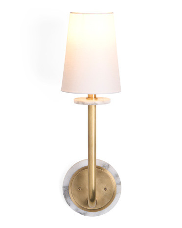 22in Avesta Vintage Brass Wall Sconce | TJ Maxx