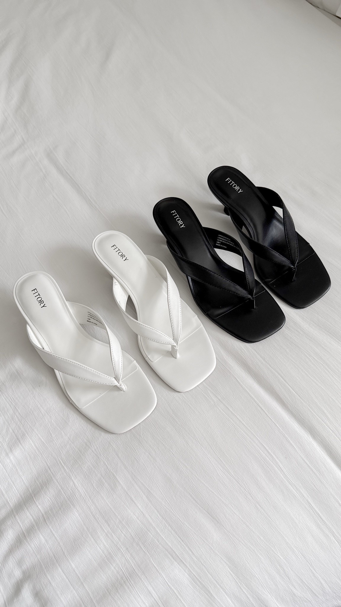 the perfect kitten heels for summer 🤍🖤

Comfy and run true to size. Currently on sale for under $40!

@Fitory #ad #fitoryshoes

#LTKSeasonal #LTKSaleAlert #LTKootd