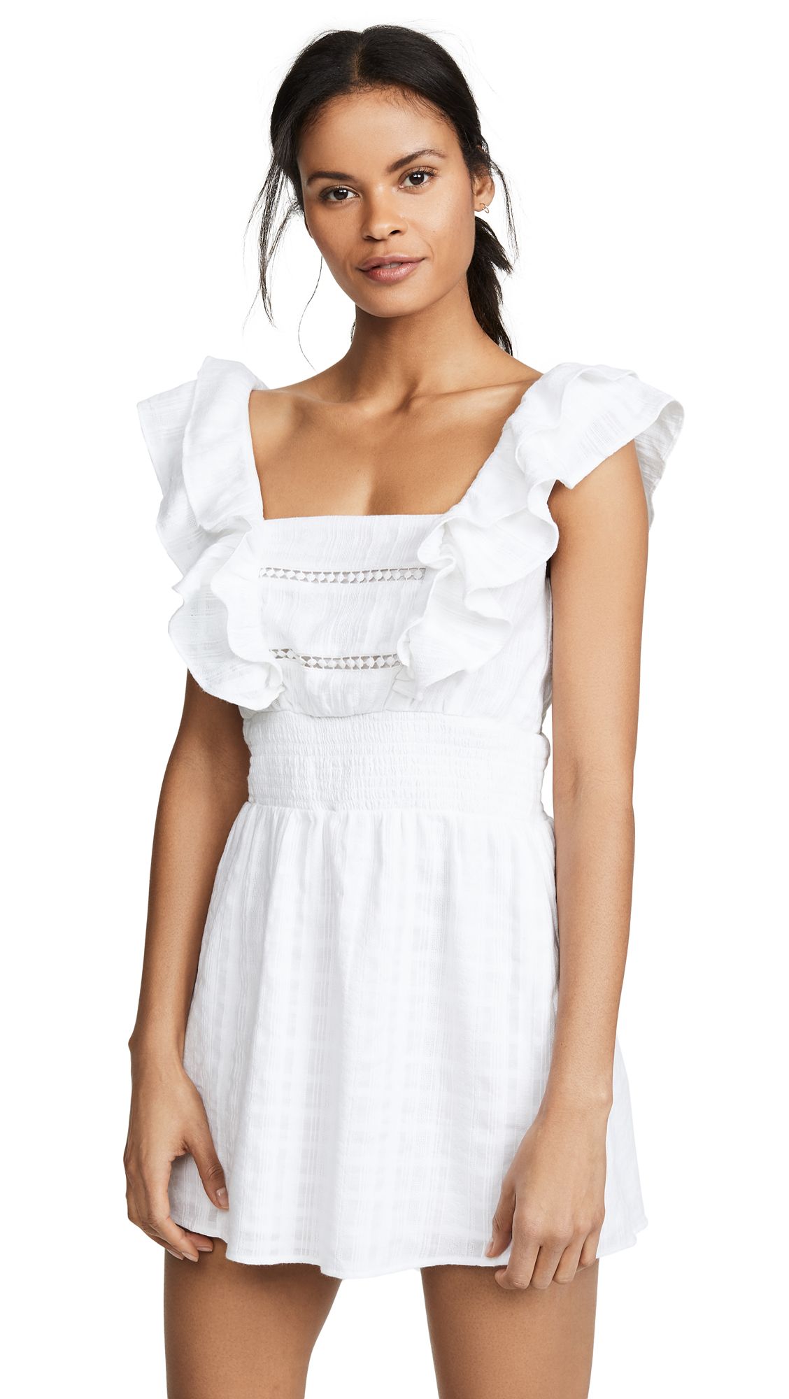 Kos Resort White Eyelet Dress | Shopbop