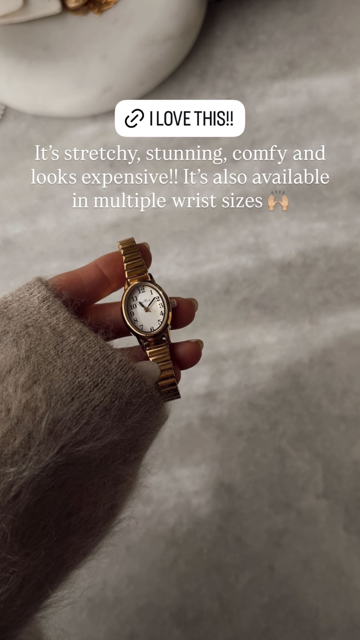 It's stretchy, stunning, comfy and looks expensive!! It's also available in multiple wrist sizes🙌🏼

#LTKBeauty #LTKmomlife #LTKMothersDay