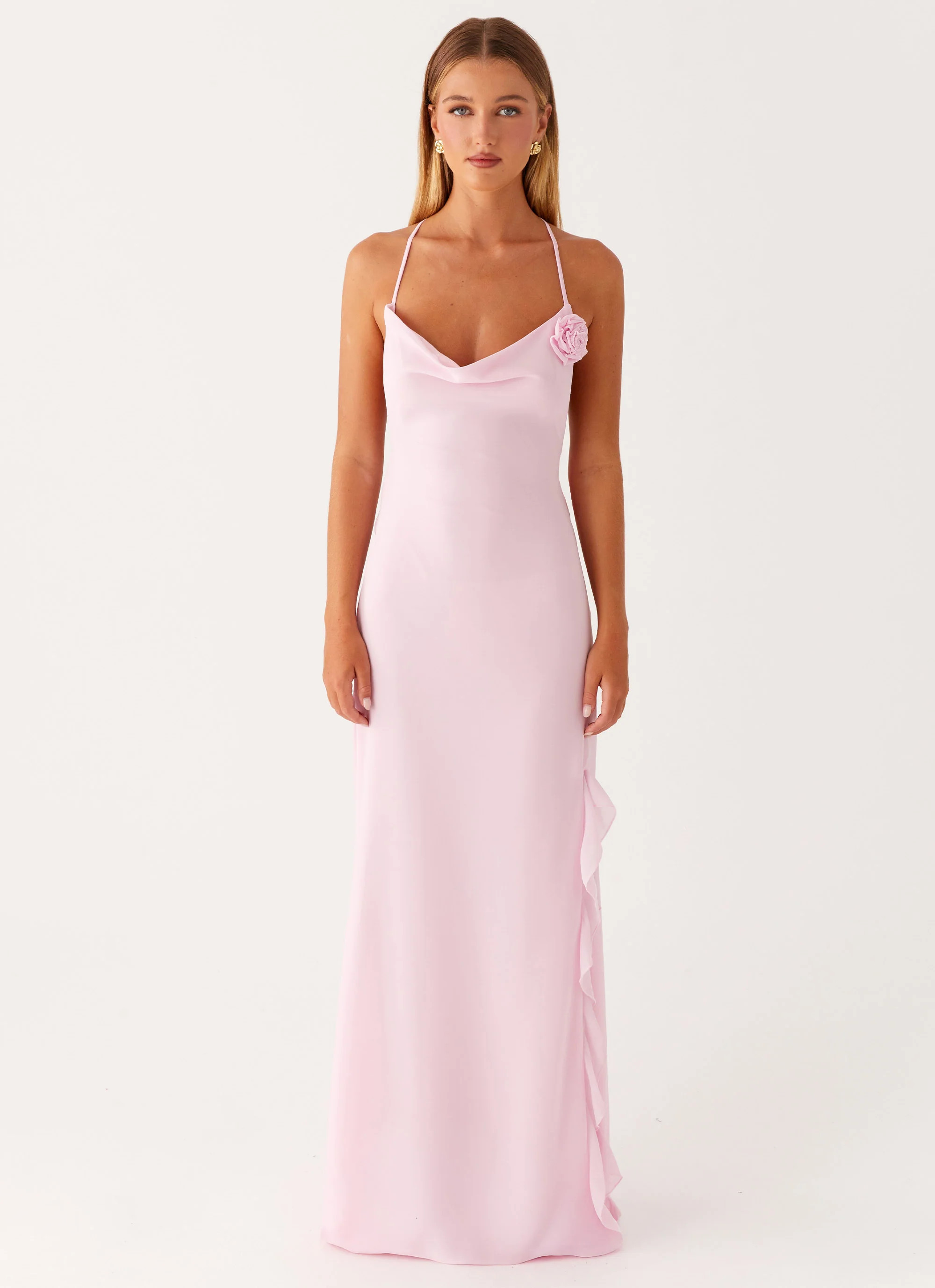 First Class Maxi Dress - Pink | Peppermayo (Global)