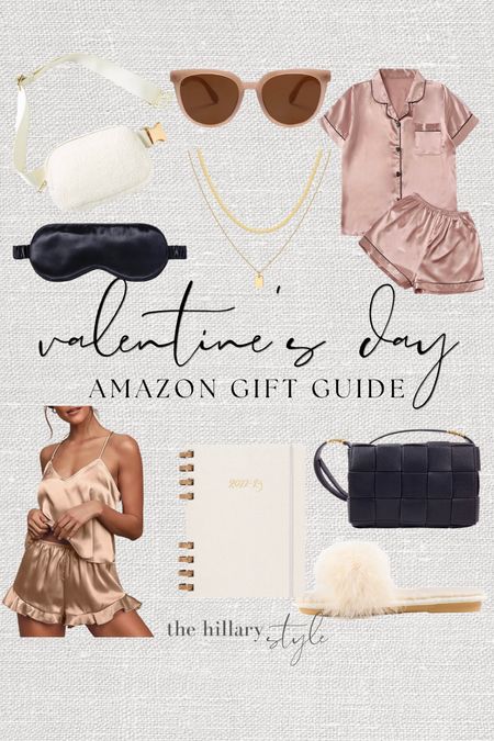 Amazon valentines gift guide!

Sleep ware. Pajamas. For her. Journal. Handbag. Slippers. Necklace. Eye mask. Fanny pack. Amazon. 

#LTKsalealert #LTKhome #LTKstyletip