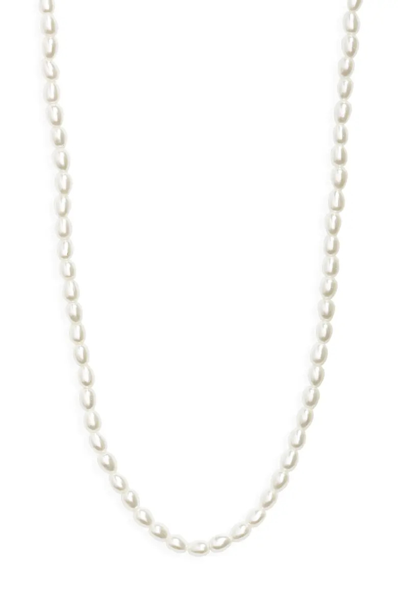 Dainty Imitation Pearl Necklace | Nordstrom