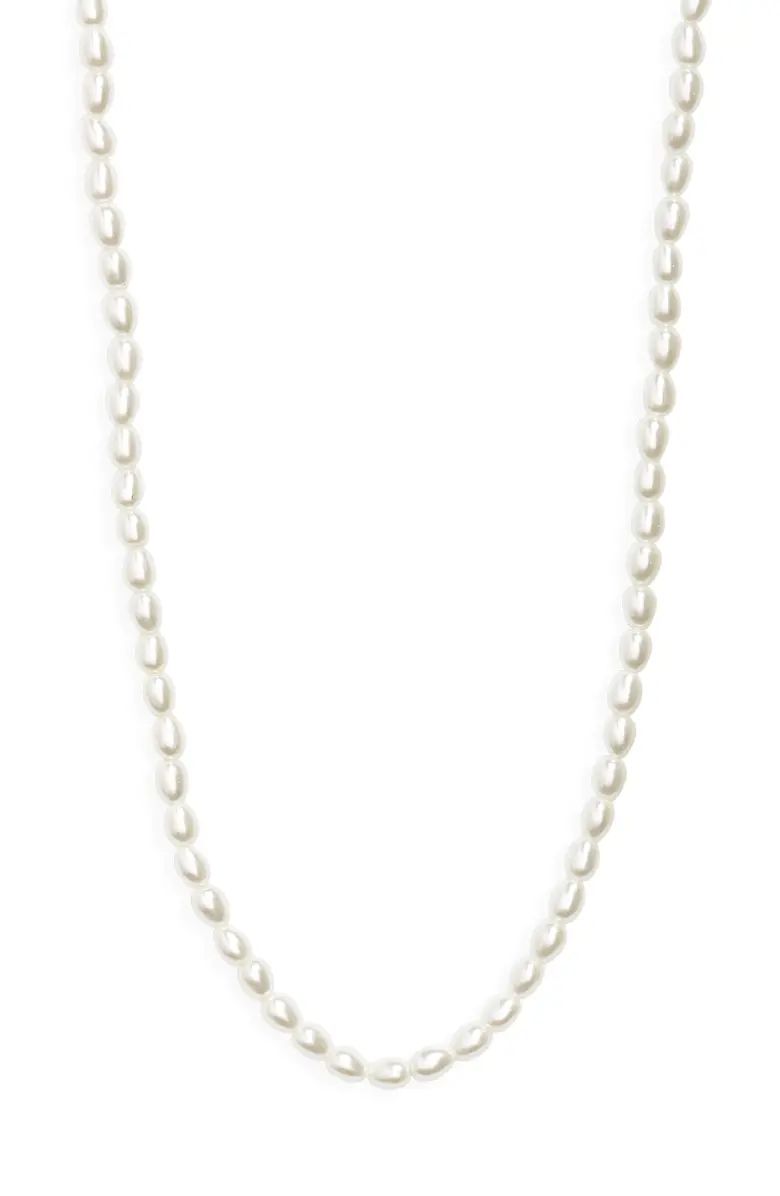 Dainty Imitation Pearl Necklace | Nordstrom