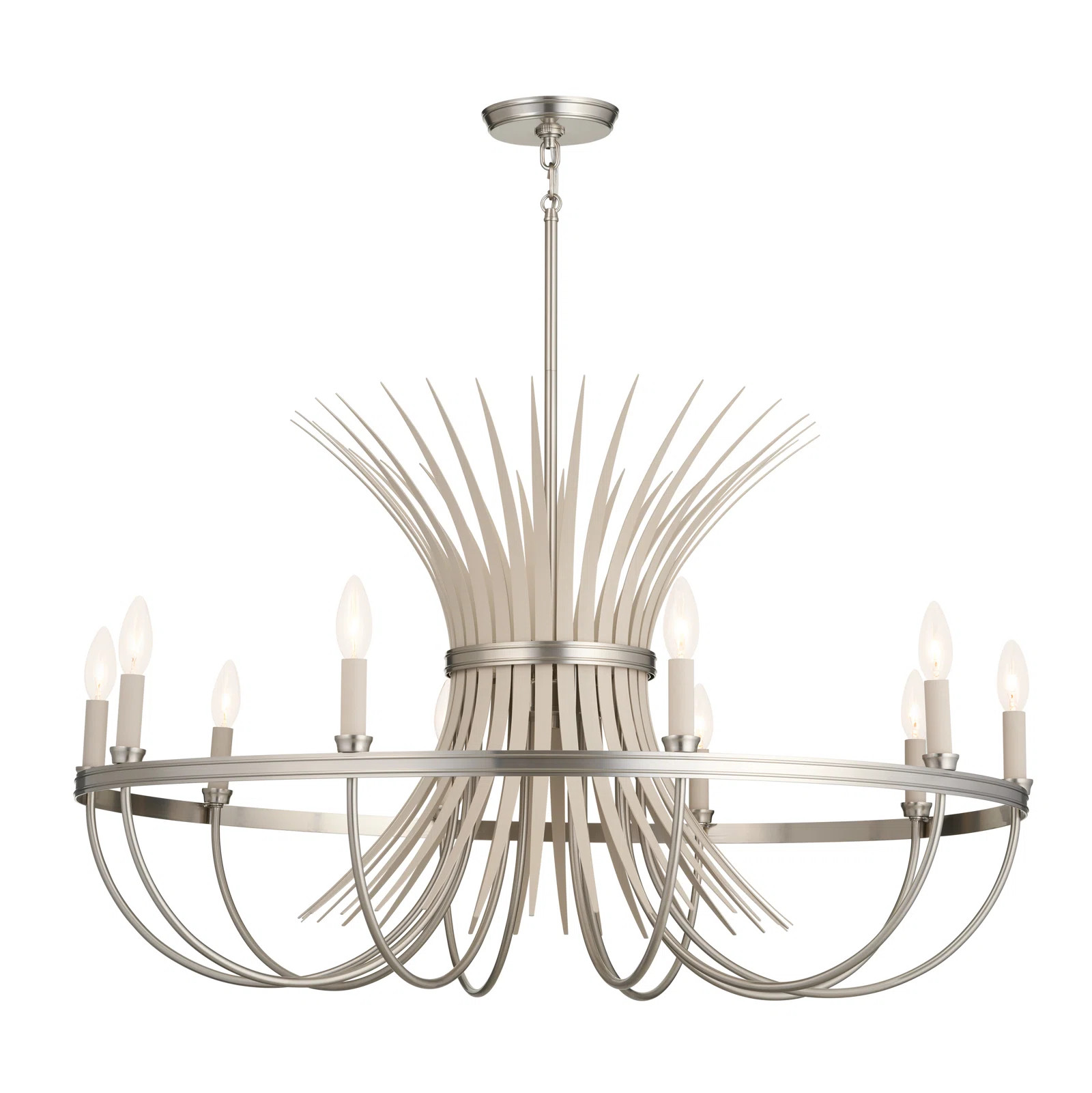 10 - Light Dimmable Drum Chandelier | Wayfair North America
