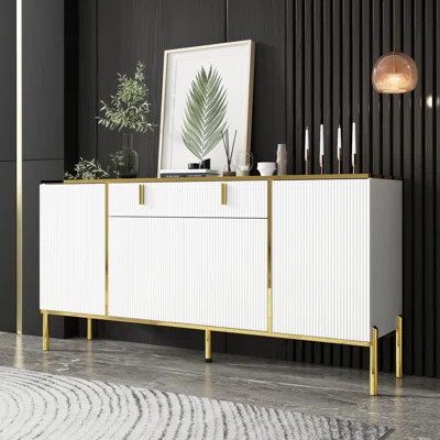 Modern Bookshelf Dining Cabinet Buffet | Wayfair North America