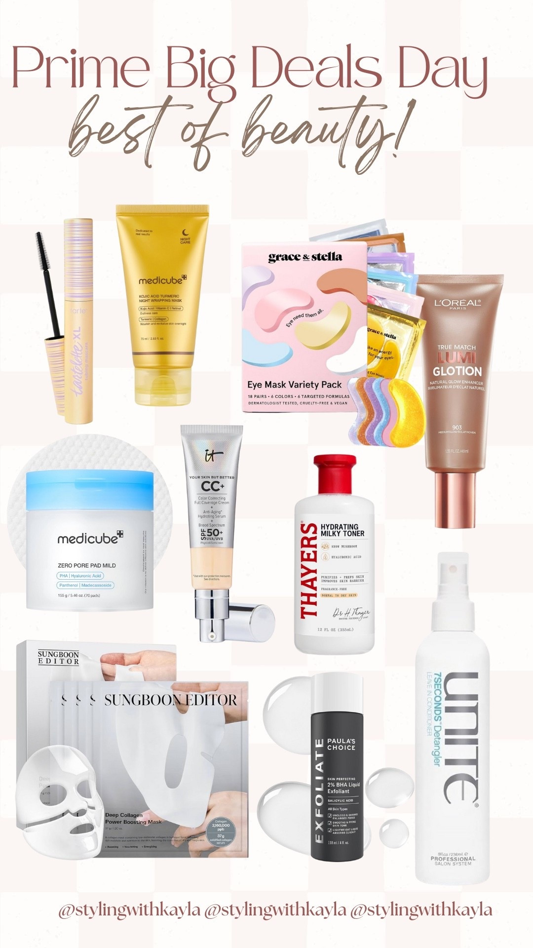 Amazon prime day best of beauty sale!!! Items I actually use daily & are on mega sale👏🏻 great time to stock up + free shipping on prime 

#LTKFindsUnder50 #LTKSaleAlert #LTKBeauty
