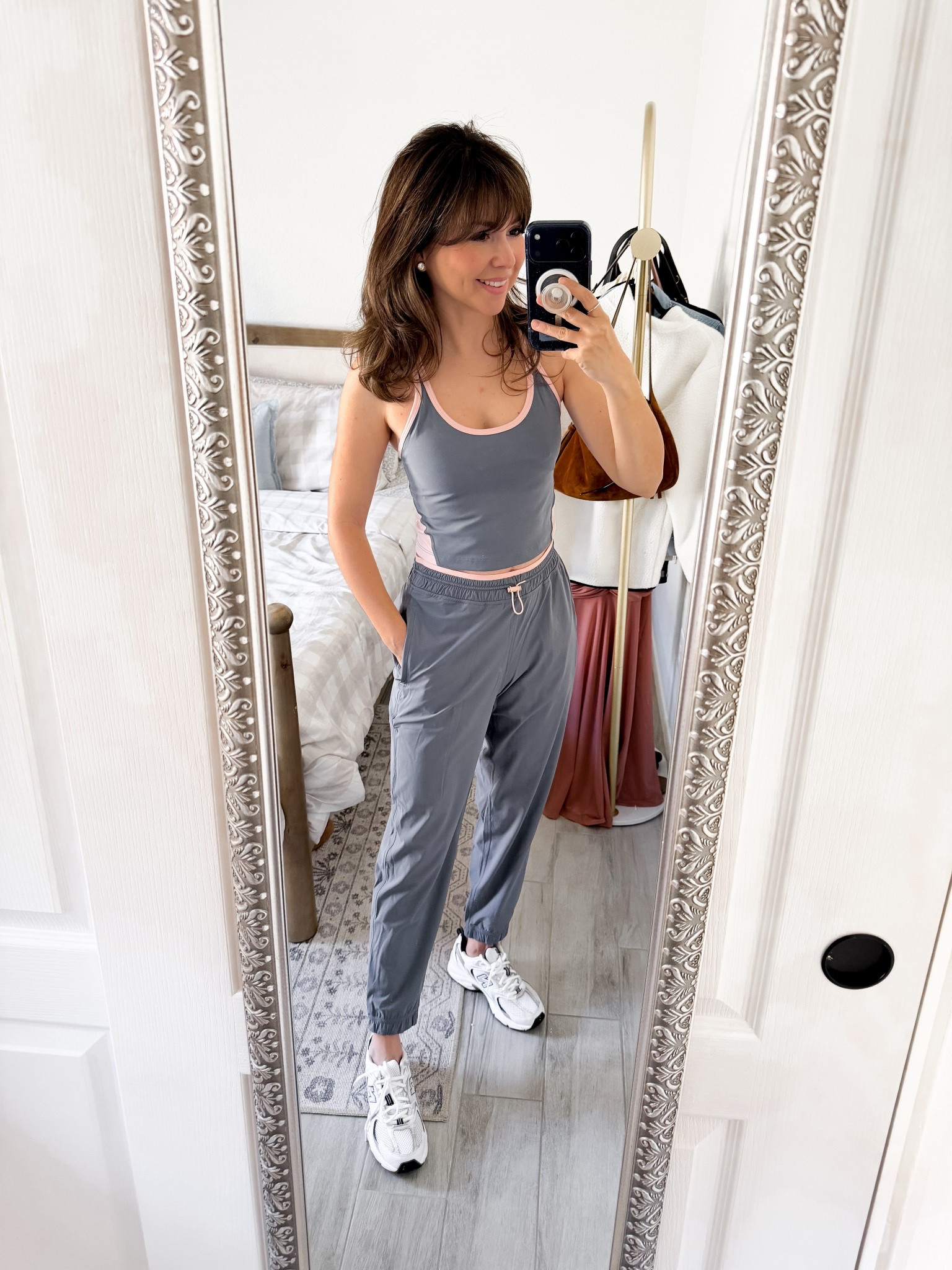 My go-to active set for busy days as a 5’2 petite mom. Lightweight, comfortable, and easy to move in — whether I’m out with the kids or running errands. Pieces I actually wear, not just workout in.


#LTKPetite #LTKActive