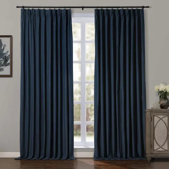 Jawara Luxury Linen Cotton Curtain Pleated | TWOPAGES