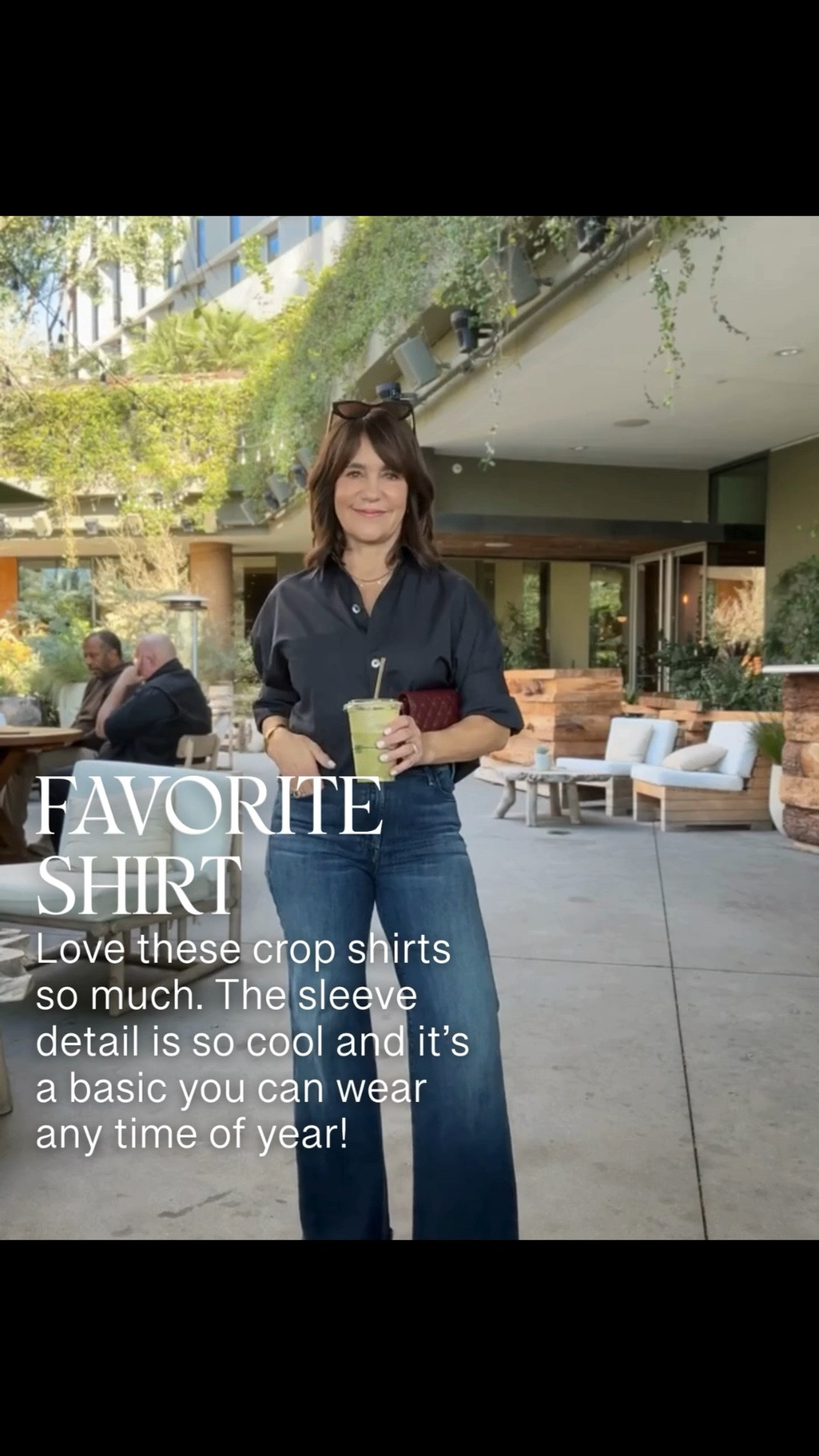 This shirt is a staple in my closet! I own in multiple colors and I wear it all year! Linking some of my other favorite colors below!

#LTKootd #LTKOver40 #LTKPetite