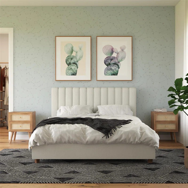 Brittany Upholstered Platform Bed | Wayfair North America