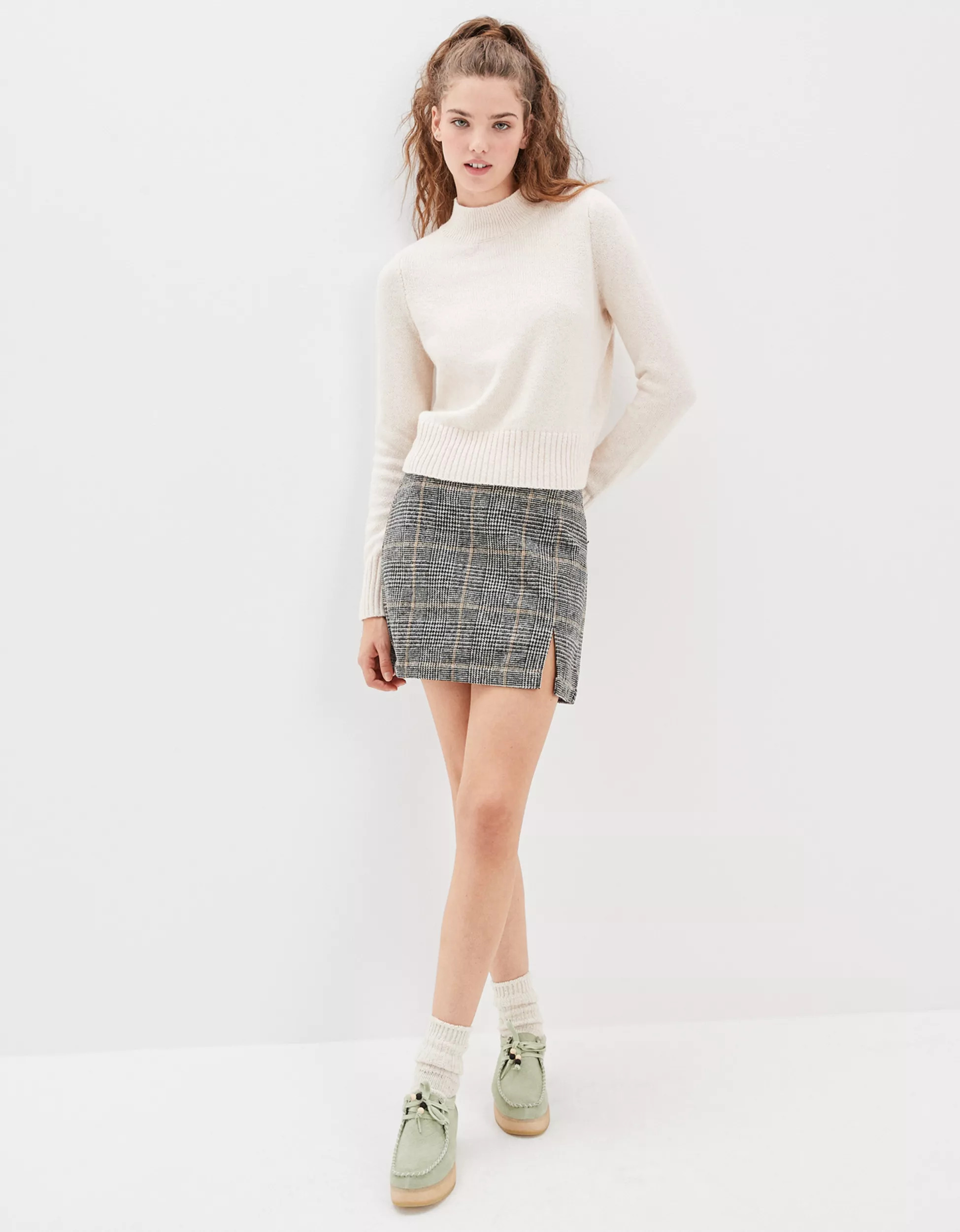 AE Mock Neck Sweater | American Eagle Outfitters (US & CA)