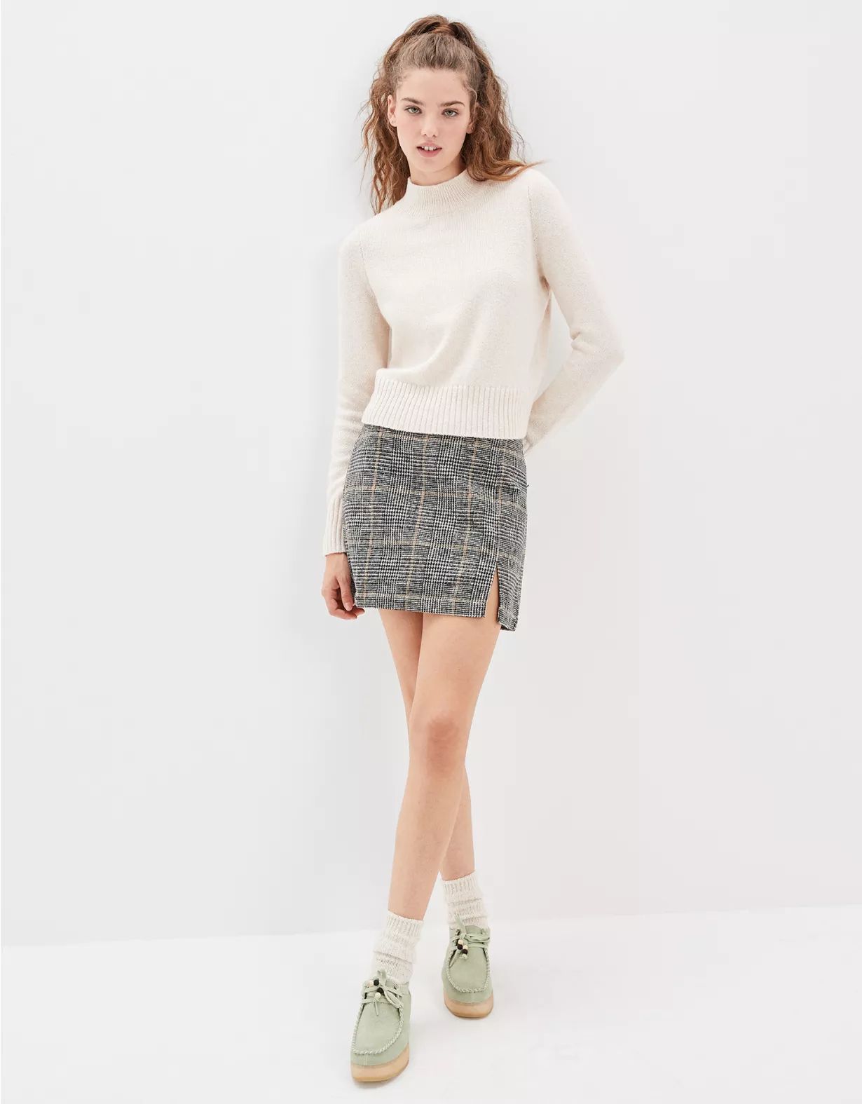 AE Mock Neck Sweater | American Eagle Outfitters (US & CA)