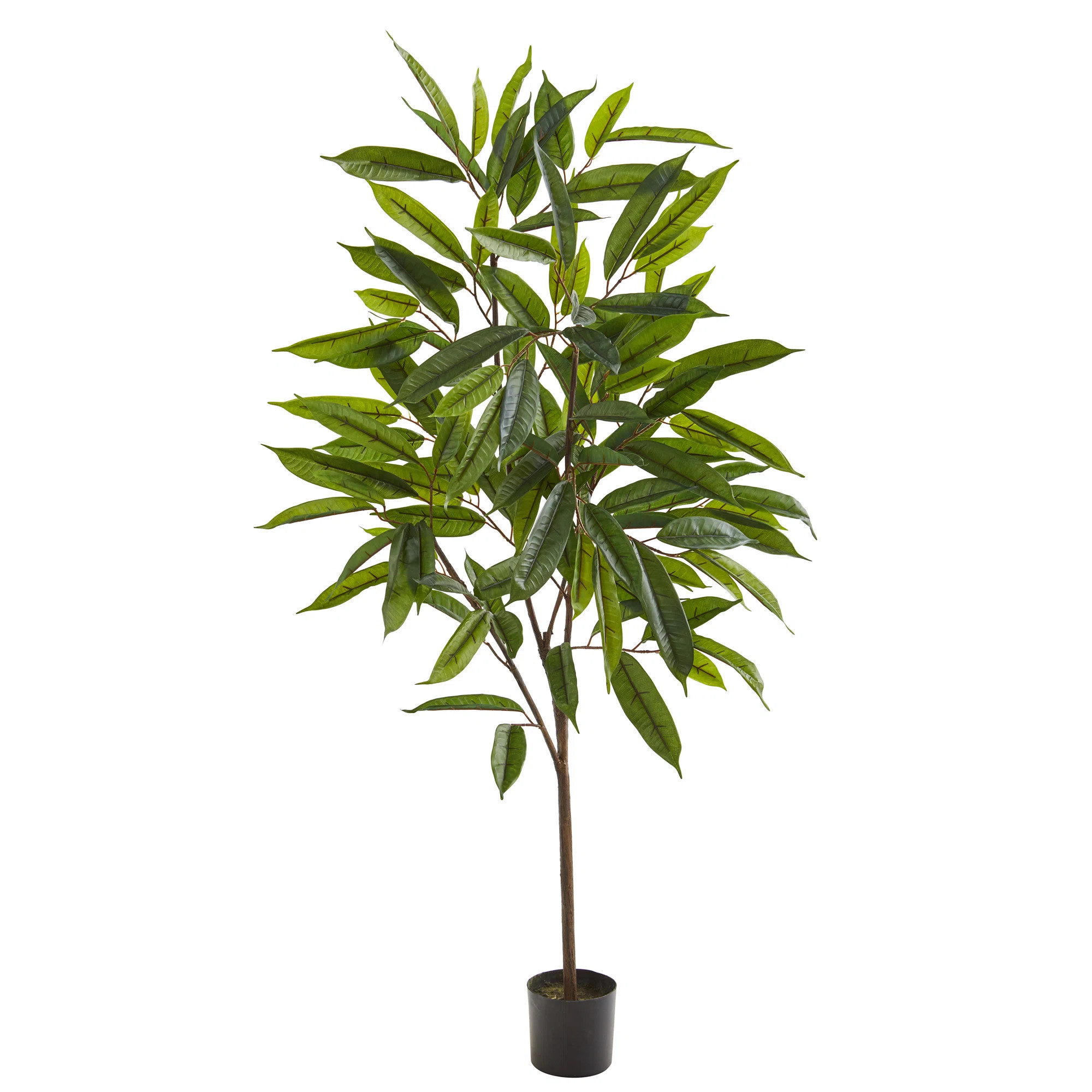 52'' Faux Ficus Plant in Planter | Wayfair North America