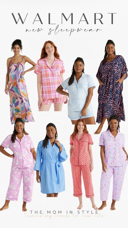 Walmart new sleepwear, pj set, pajama set, robe

#LTKfindsunder50 #LTKfindsunder100