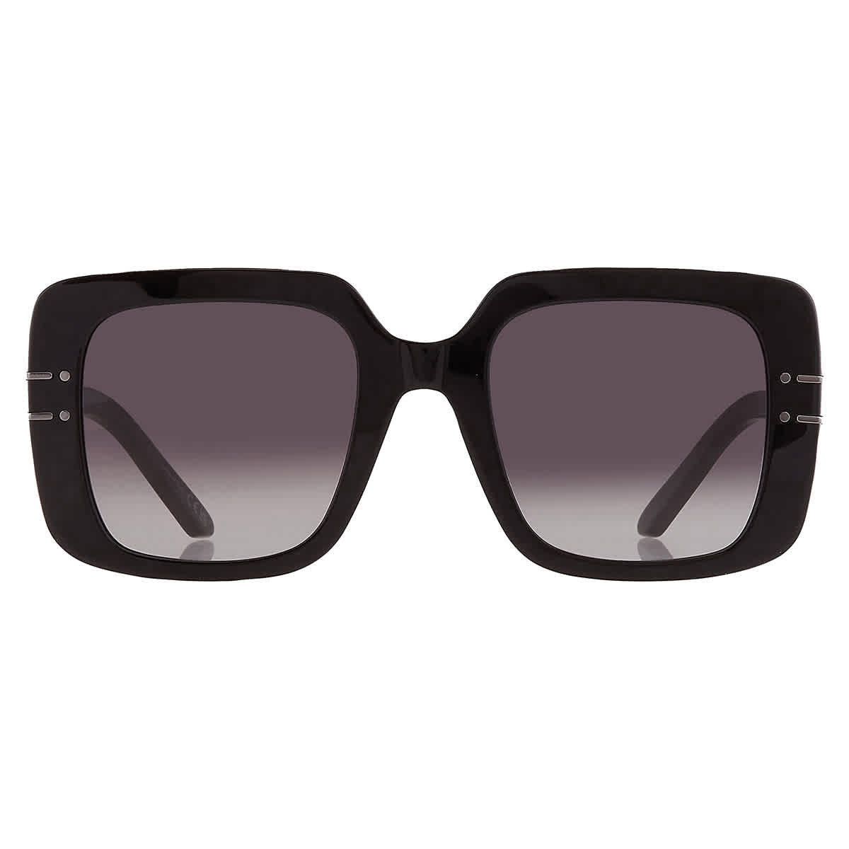 Dior DIORSIGNATURE S11I Smoke Gradient Square Ladies Sunglasses CD40171I 01B 54 | Jomashop.com & JomaDeals.com