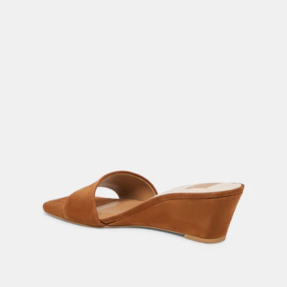 Qaily Brown Suede Wedges | Dolce Vita | DolceVita.com