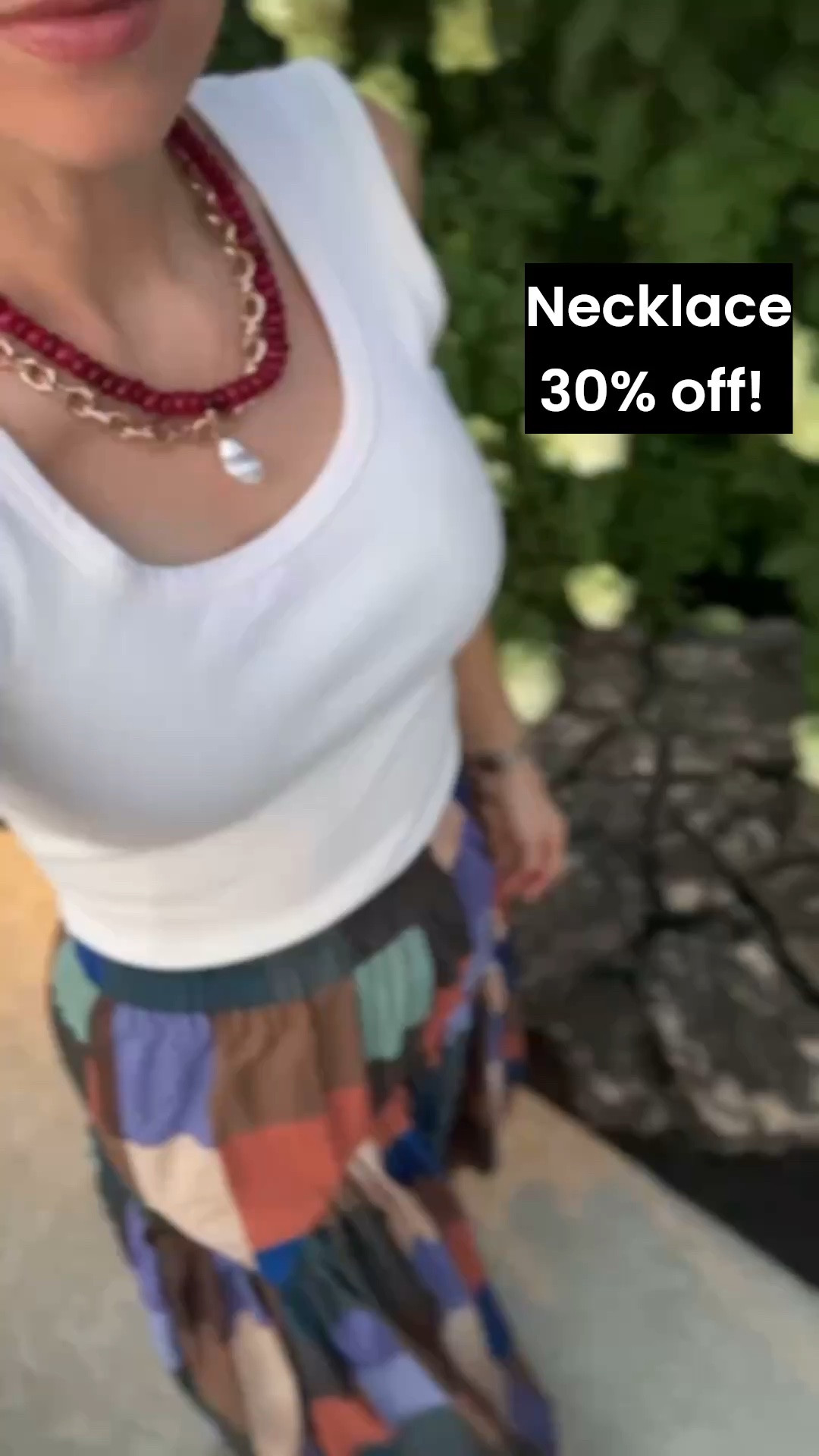 @baublebar jewelry is 30% off- includes this cute red beaded necklace! Now is the time to buy!

#LTKPlusSize #LTKgrwm