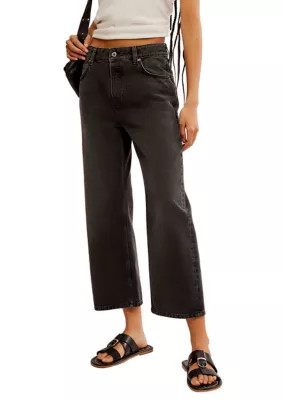Free People Women's We the Free Deep Trance Dropped Boyfriend Jeans | Belk