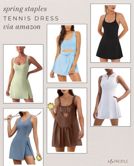 Summer uniform! Tennis dresses at a great price 💙🤍

#LTKStyleTip #LTKActive #LTKFitness