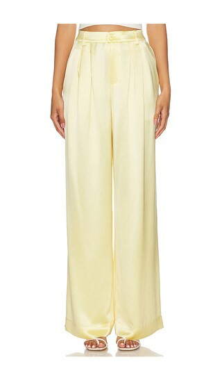 CAMI NYC Davina Pant in Yellow. - size XS | Revolve Clothing (Global)