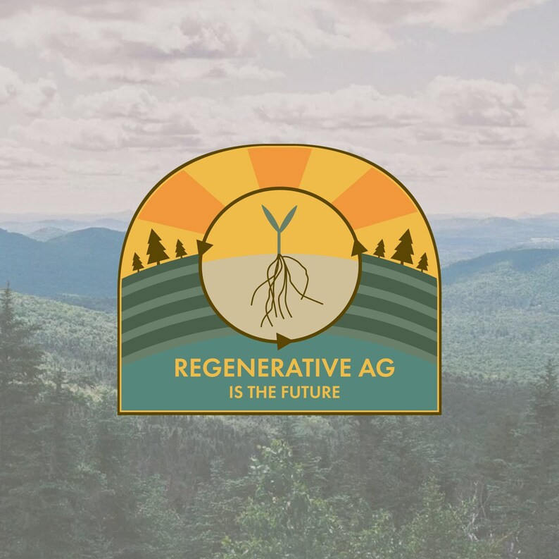 Regenerative Agriculture Sticker - Regenerative Farming, Agriculture Stickers, Agriculture Gift, ... | Etsy (US)