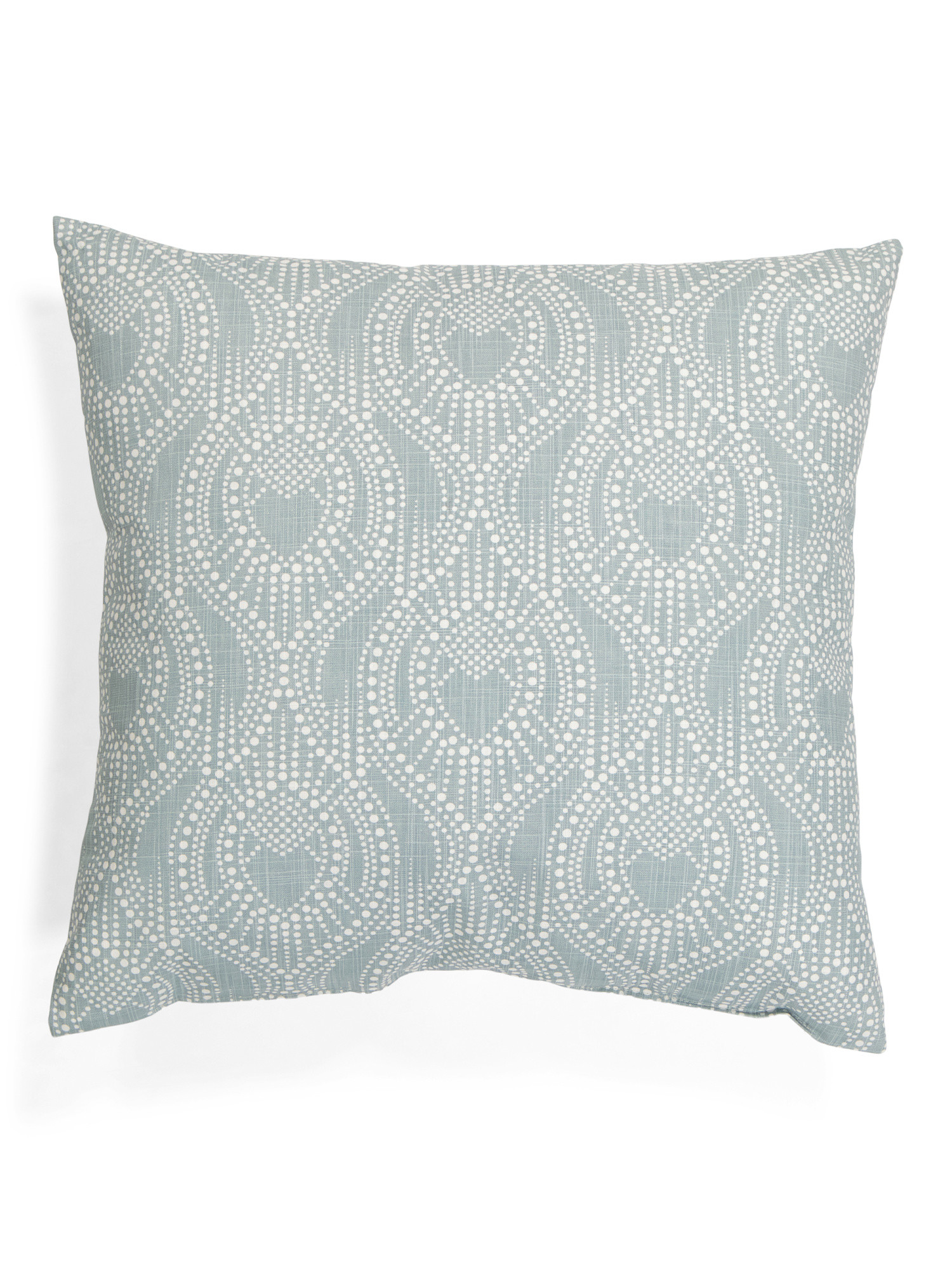 Made In Usa 22x22 Linen Look Medallion Print Pillow | TJ Maxx