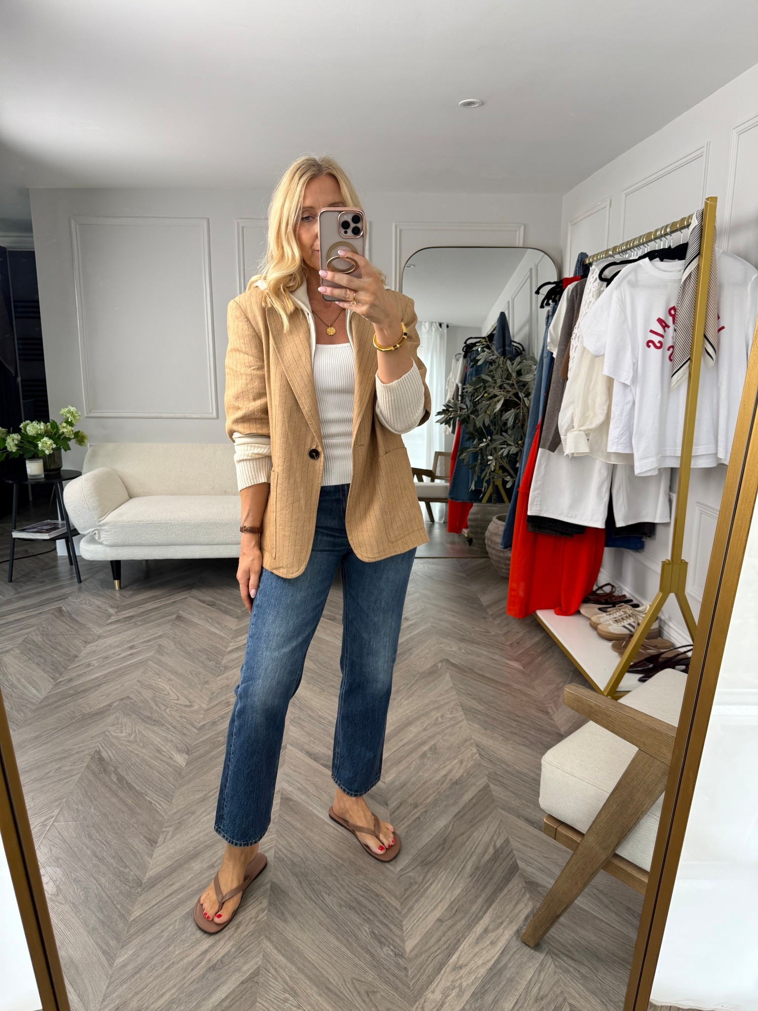 Summer layering like a pro! 
Tip 1: make sure all pieces are tonal in colour 
Tip 2: make sure each piece can be worn on its own 
Tip 3: pair with a summery shoe



#LTKuk #LTKsummer #LTKstyletip