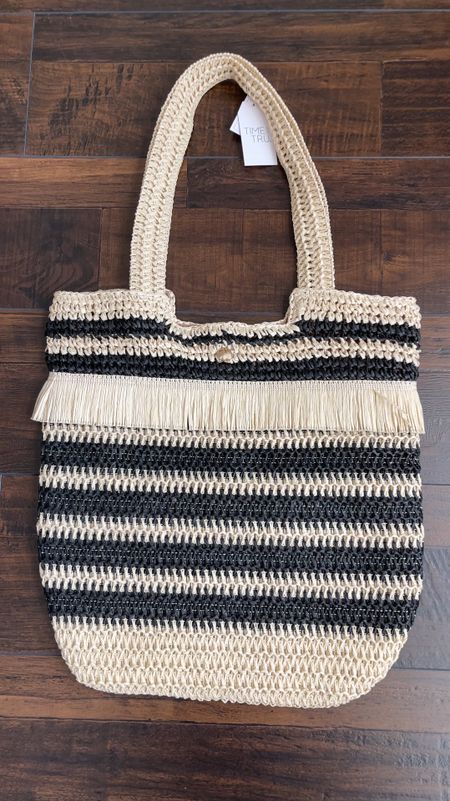 Striped woven boho bag! 🖤 Found it to be a little too big for my liking but could make for a great beach bag! Very affordable and under $20!

#LTKVideo #LTKitbag #LTKfindsunder50
